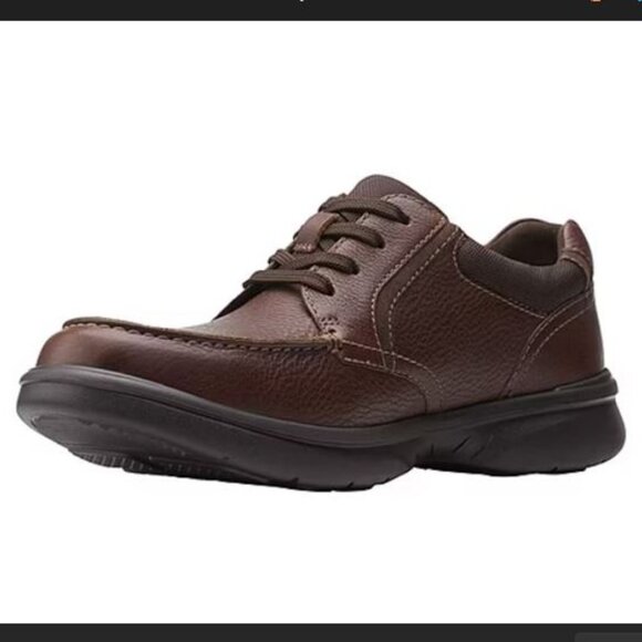 Clarks Men\'s Bradley Vibe Oxford Shoes Brown Size 8.5 M